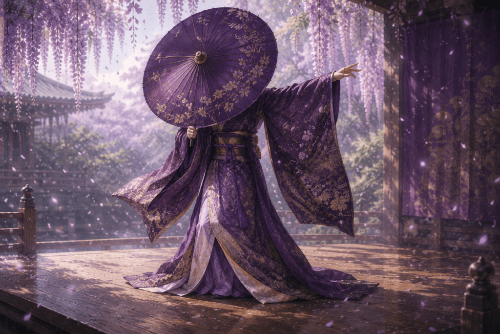 古代紫色のイメージ画像